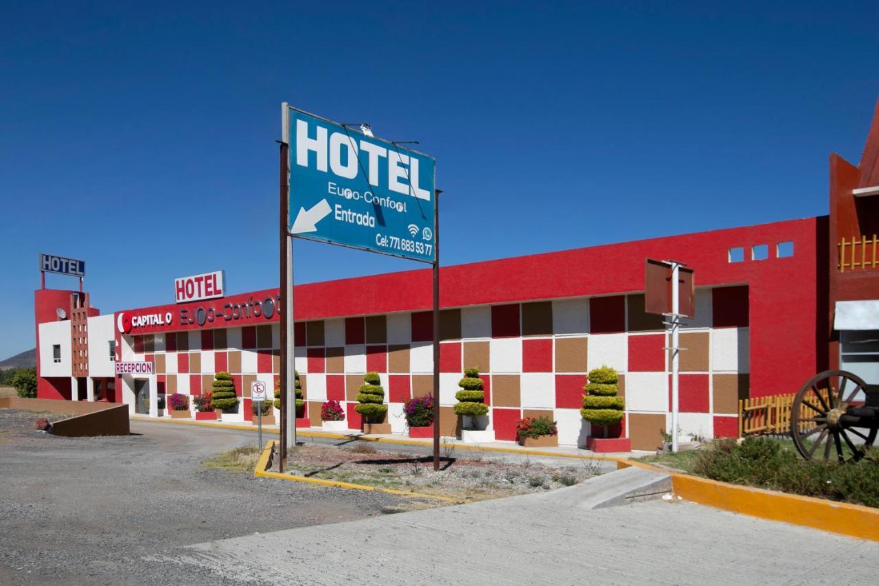 Hotel Euro Confort,Pachuca Buitenkant foto