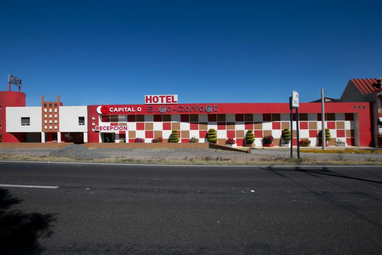 Hotel Euro Confort,Pachuca Buitenkant foto